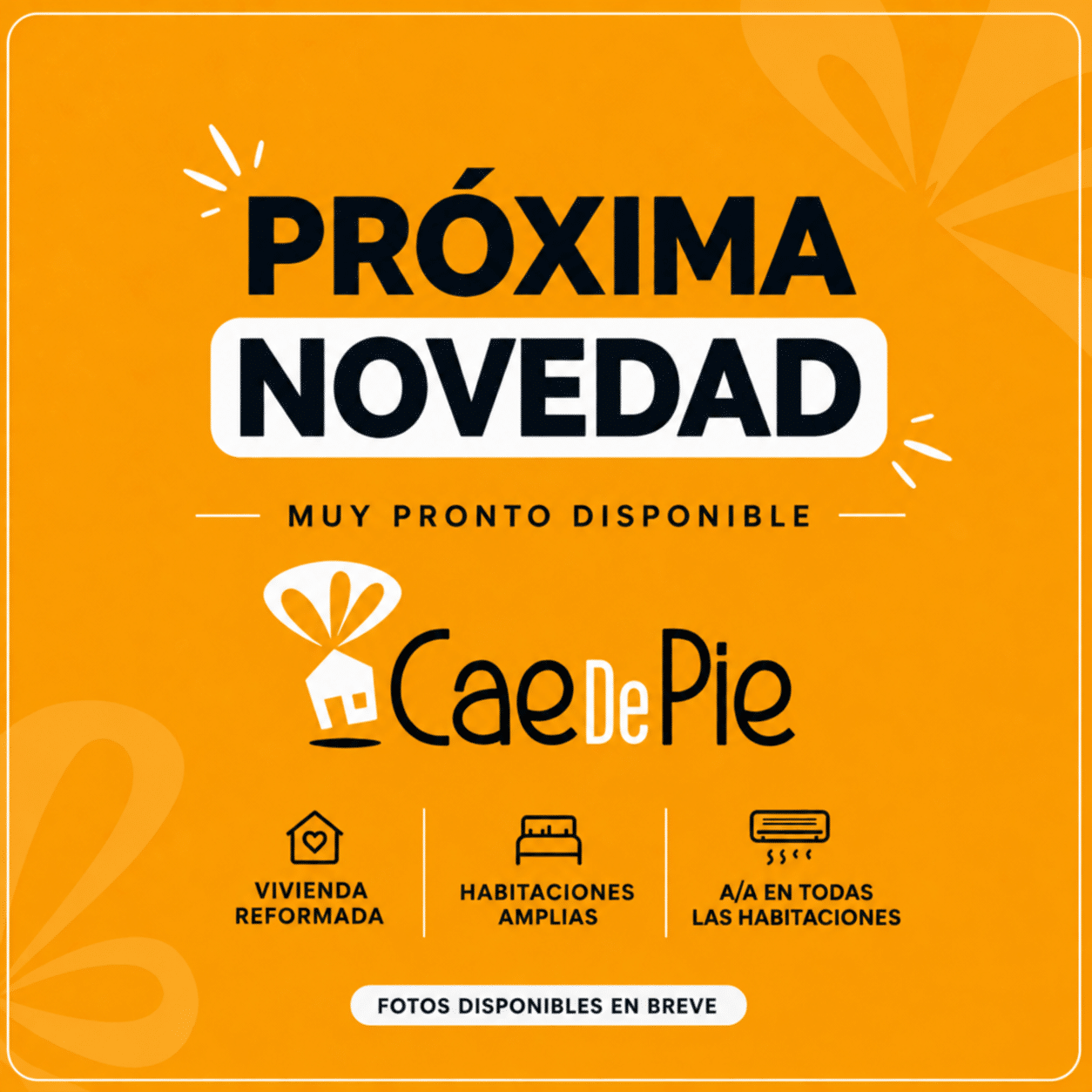 Próxima novedad CaeDePie en breve